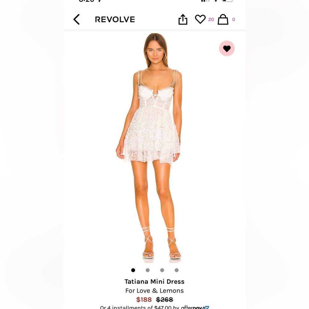 For love and lemons mini dress